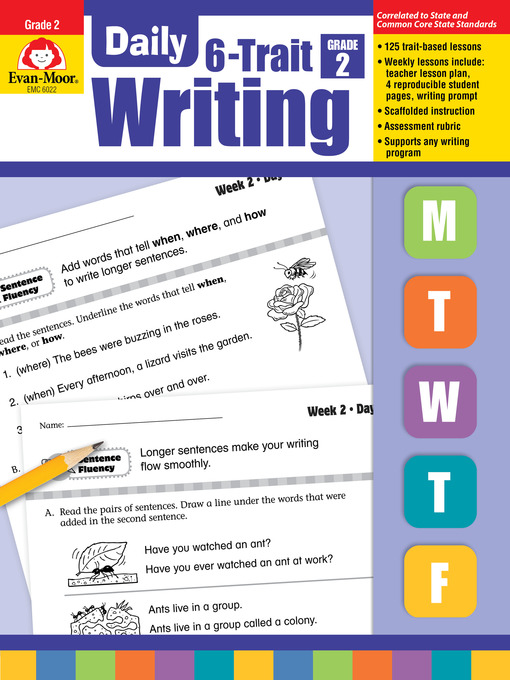 Title details for Daily 6-Trait Writing, Grade 2 by Evan-Moor Educational Publishers - Wait list